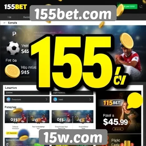 Promoções e bônus disponíveis na 155bet.com