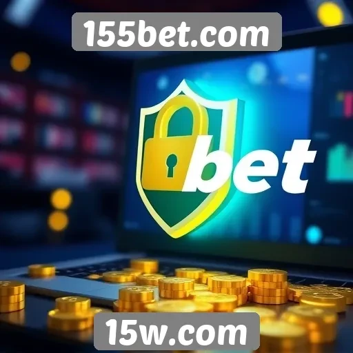 Recursos de segurança no site 155bet.com
